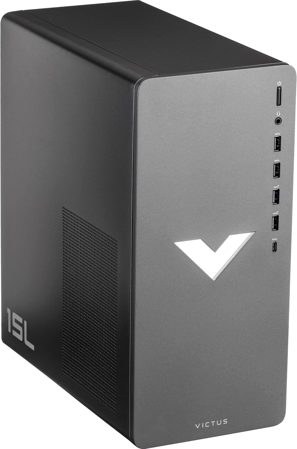 HP Victus 15L Gaming Desktop Computer - 12th Gen Intel Core i7-12700K up to 5.0 GHz Processor, 16GB DDR4 RAM, 1TB NVMe SSD + 1TB HDD, GeForce RTX 3050 8GB GPU, Wi-Fi 6 + Bluetooth, Windows 11 Home