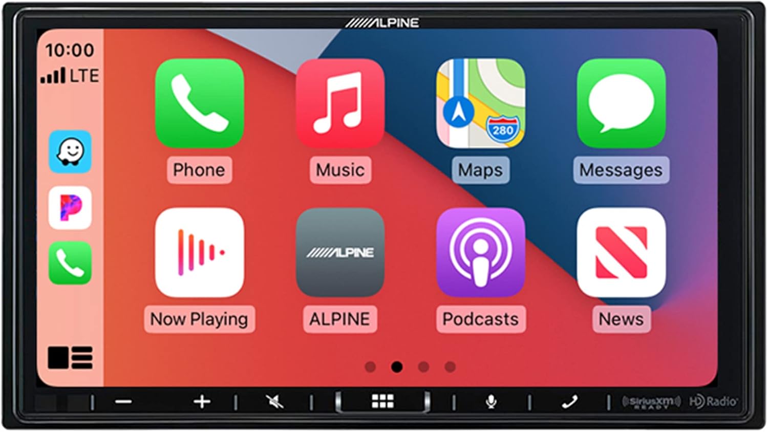 Alpine ILX-407 7-inch Multimedia Receiver with HCE-C114 Back Up Camera