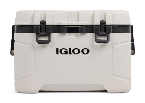 Igloo Trailmate 52Qt Wheeled Cooler, Insulated Hard Shell Ice Chest, Carbonite