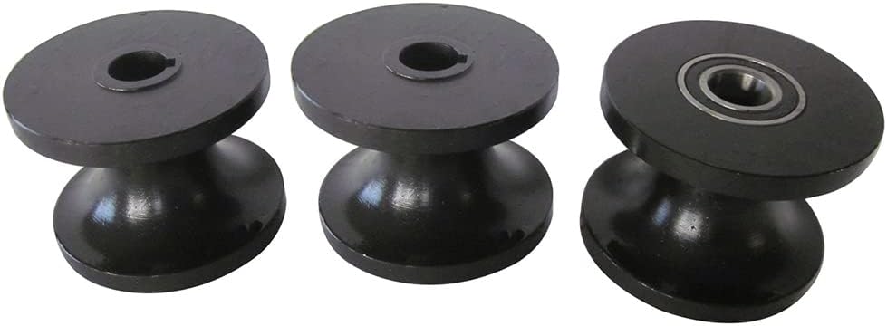 Round Pipe Roller Dies, Compatible With Tube Roller TR-50 (3/4''Pipe(1.05''OD) Rollers for TR-50)