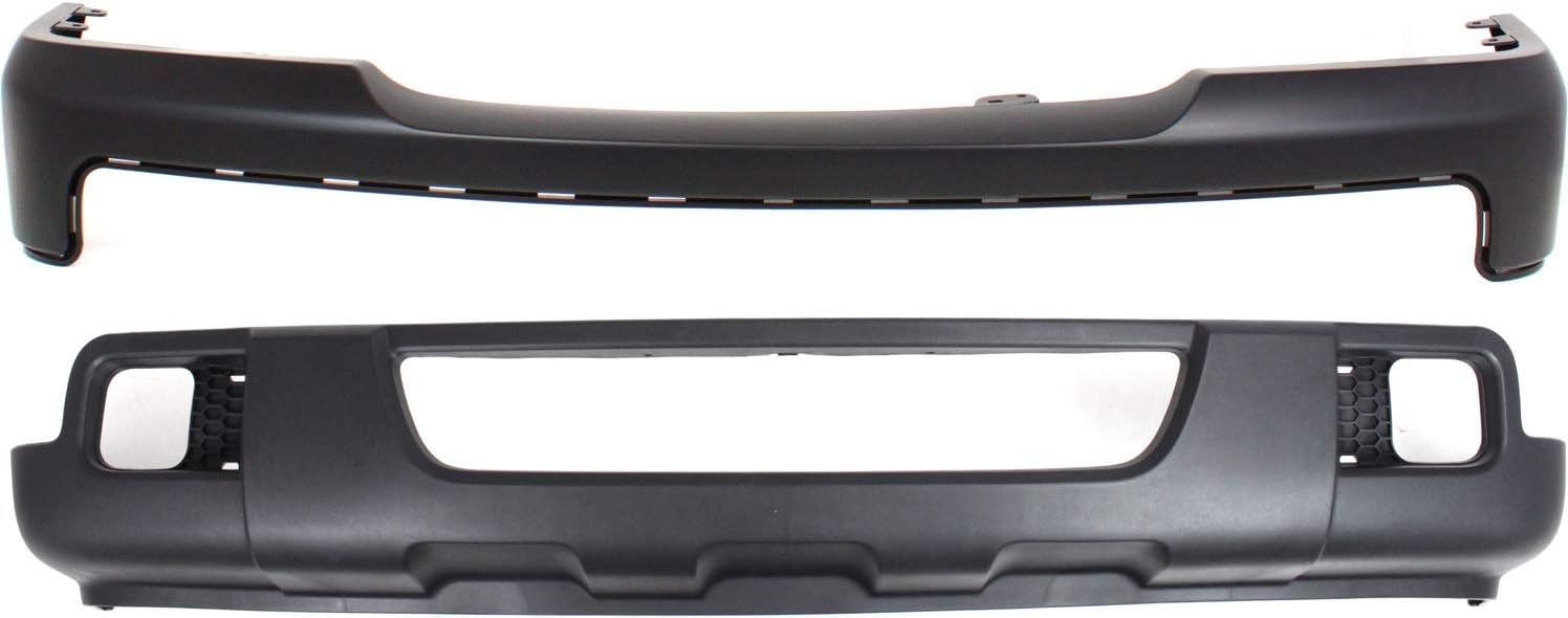 Garage-Pro Front Bumper Cover Compatible with 2006-2007 Ford Ranger with Valance Set of 2
