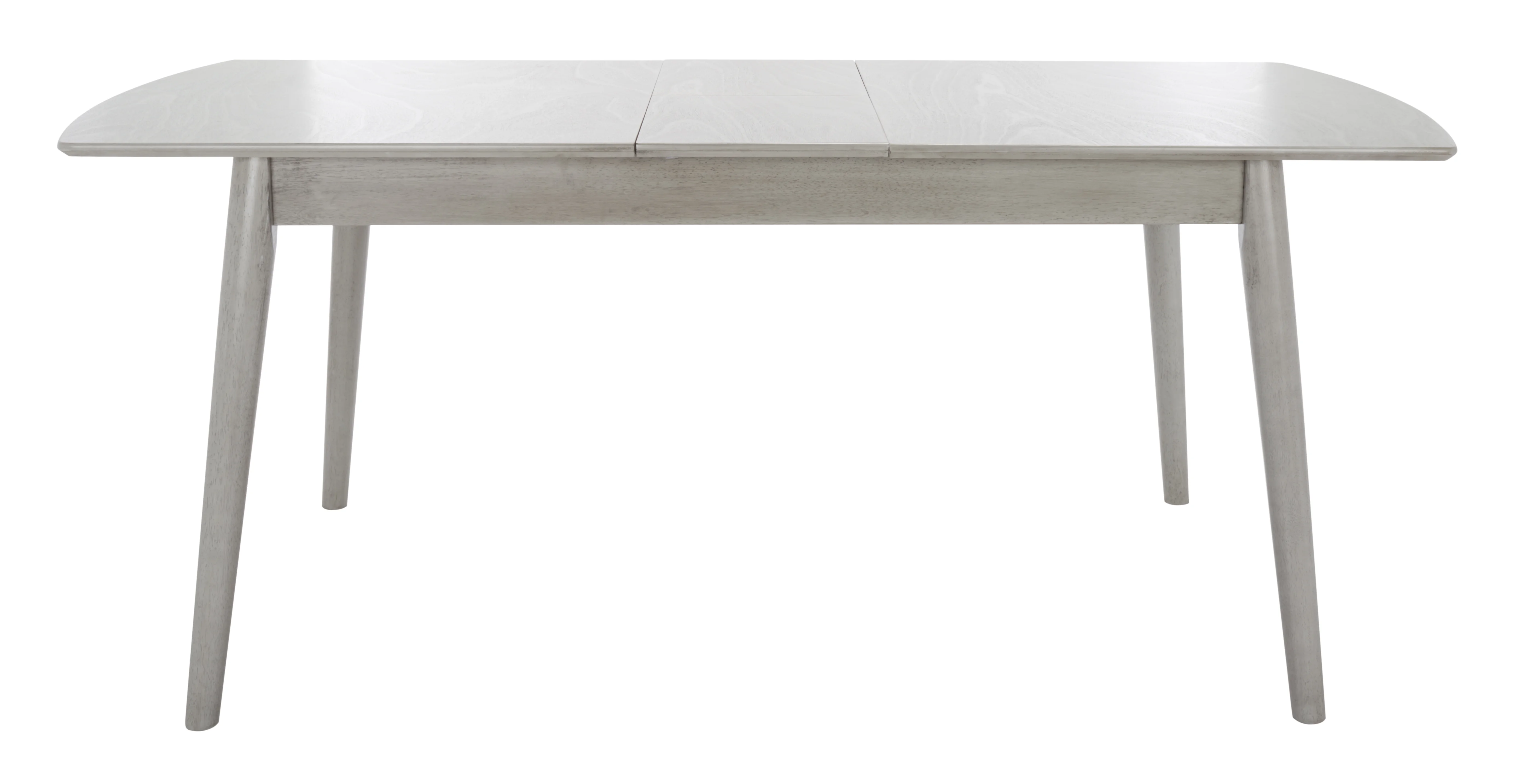SAFAVIEH Kay Transitional Extension Dining Table, Grey (70.9 in. W x 31.5 in. D x 29.1 in. H)