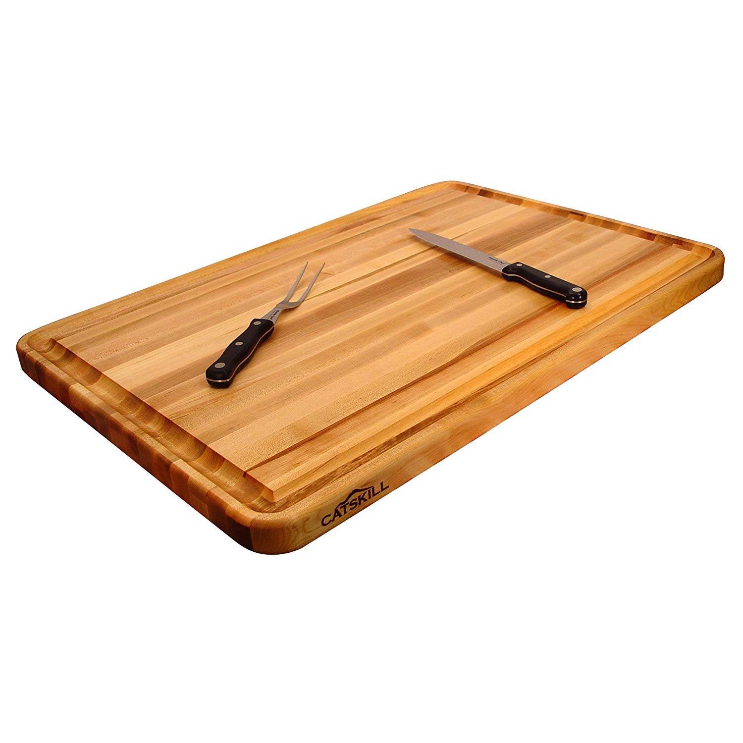 Catskill Craftsmen 1323 30-Inch Pro Series Reversible Cutting Board with Groove