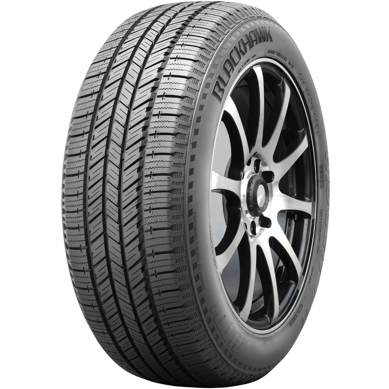 Set of 4 BlackHawk Hiscend-H HT01 265/60R18 110T Tires