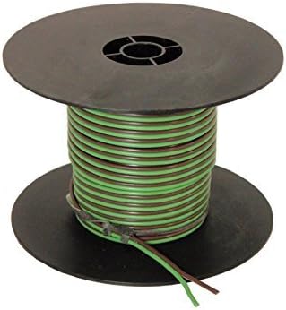 Deka 2-Wire Bonded Parallel - Green/Brown - 100 Feet - 16 Gauge Pack of 2