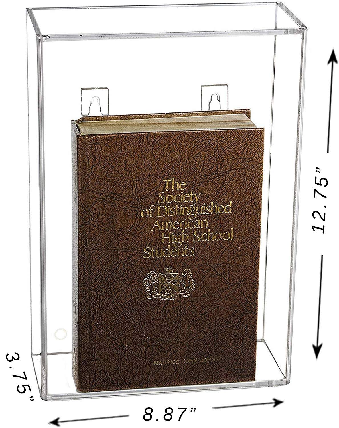 Deluxe Clear Acrylic Book Display Case (A029-B)