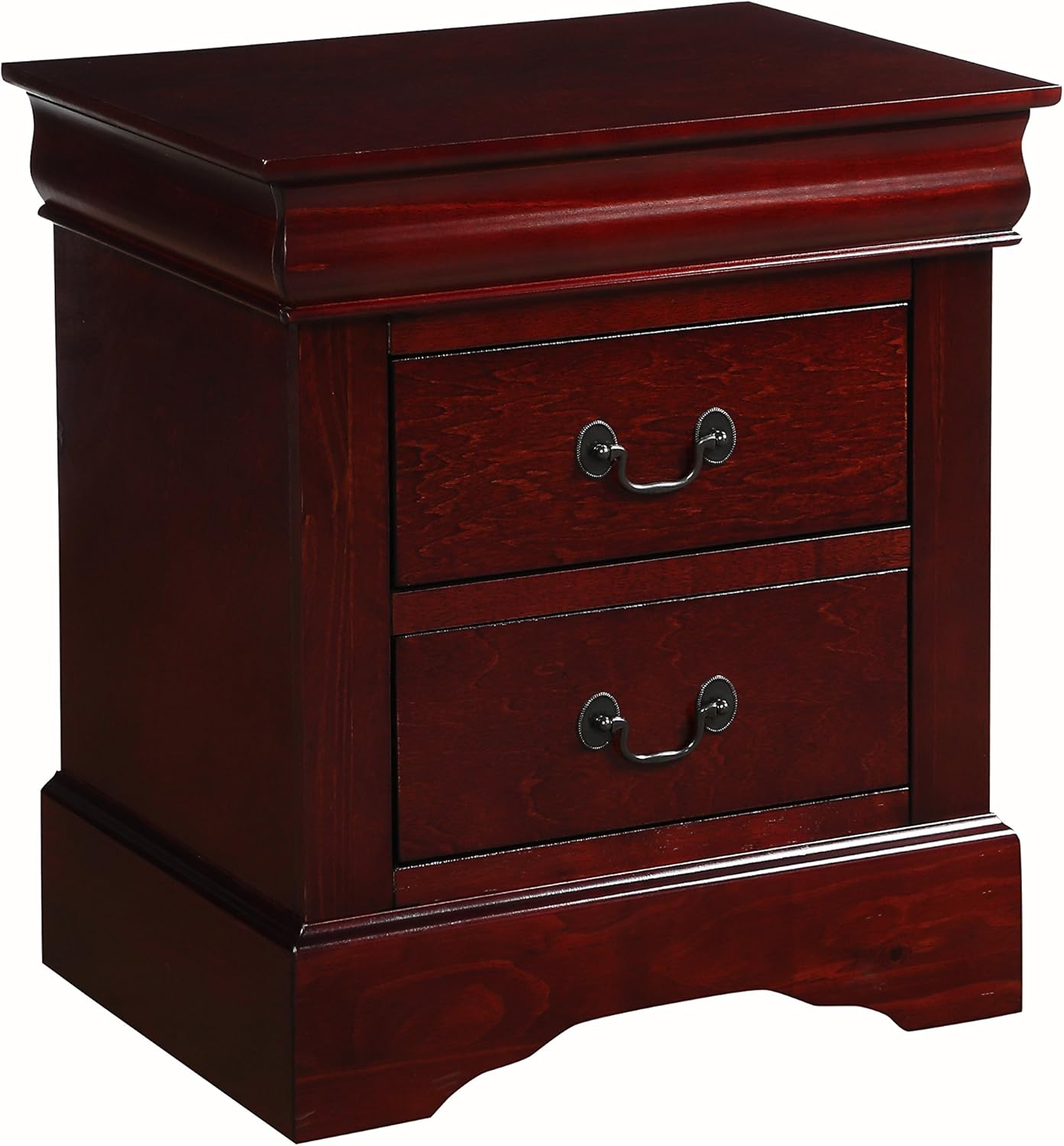 Louis Philippe III Nightstand in Cherry 19523