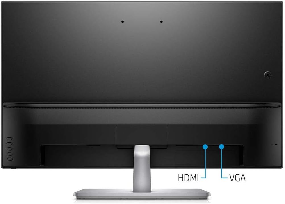 HP FHD IPS Monitor with Tilt Adjustment and Anti-Glare Panel- 32-Inch, Black/Silver
