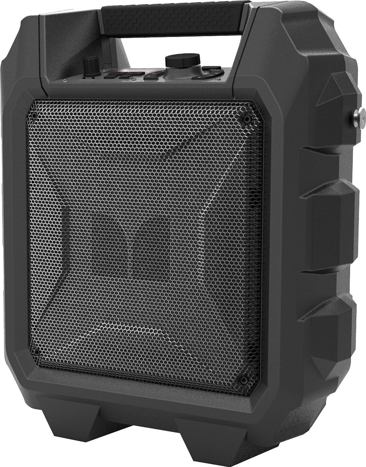 Monster Rockin' Roller Mini | Portable Bluetooth Wireless Speaker, 60 Watts, up to 36 Hours Playtime, Mic/Guitar Input, Water Resistant