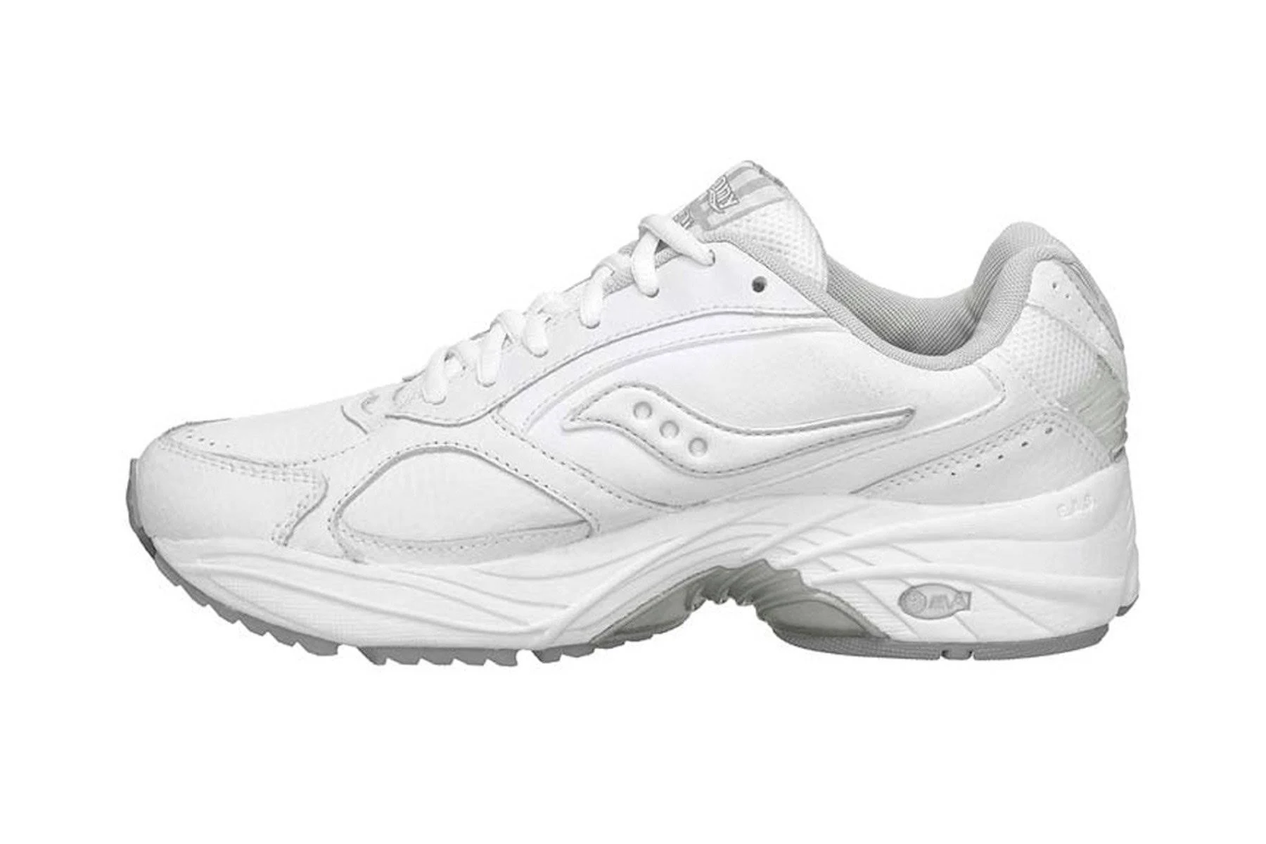 Saucony Grid Omni Walker White/Silver, Men&s, Size: 8.5