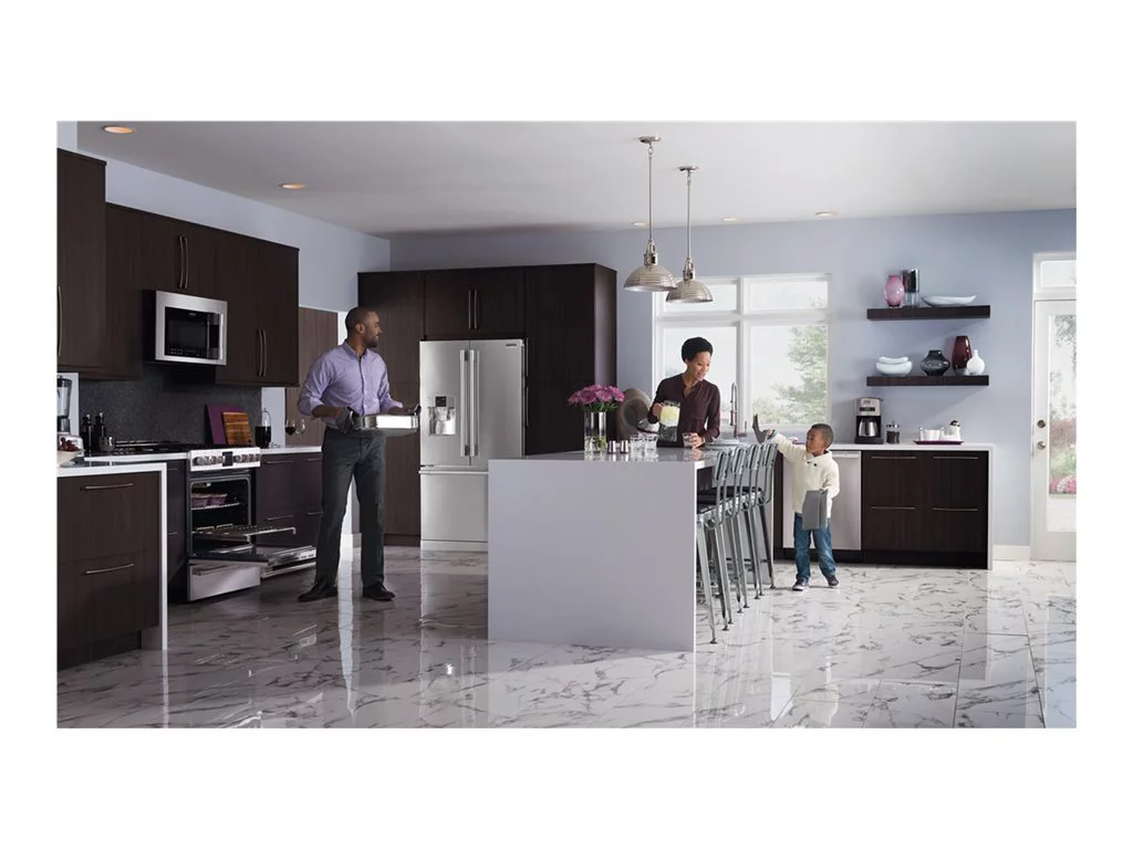 Frigidaire Professional Series FPBM3077RF - Microwave oven with convection - over-range - 1.8 cu. ft - 1050 W - stainless steel