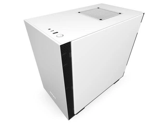 Nzxt H210 - Mini-ITX PC Gaming Case - Front I/O USB Type-C Port - Tempered Glass Side Panel - Cable Management System - Water-Co