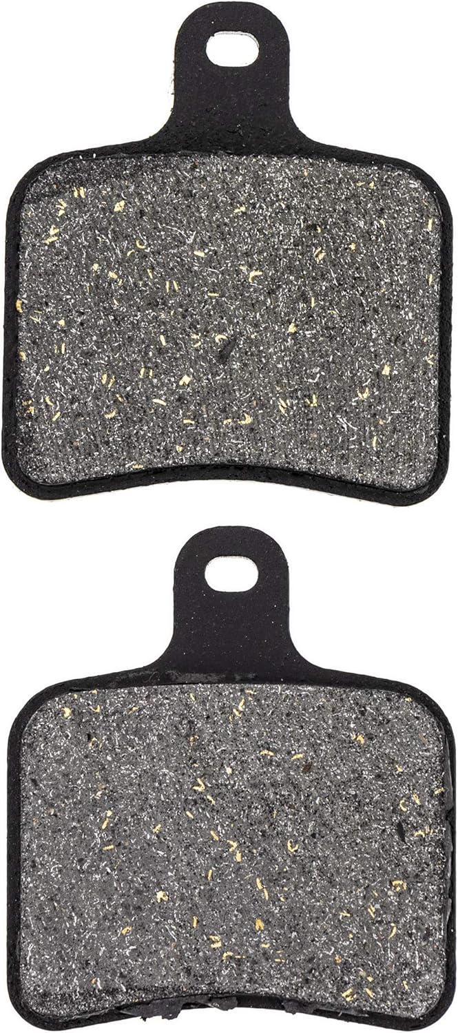 NICHE Brake Pad Set for Polaris RMK 800 Pro 600 Assault SKS 850 2206462 Rear Semi-Metallic 2 Pack Pack of 2