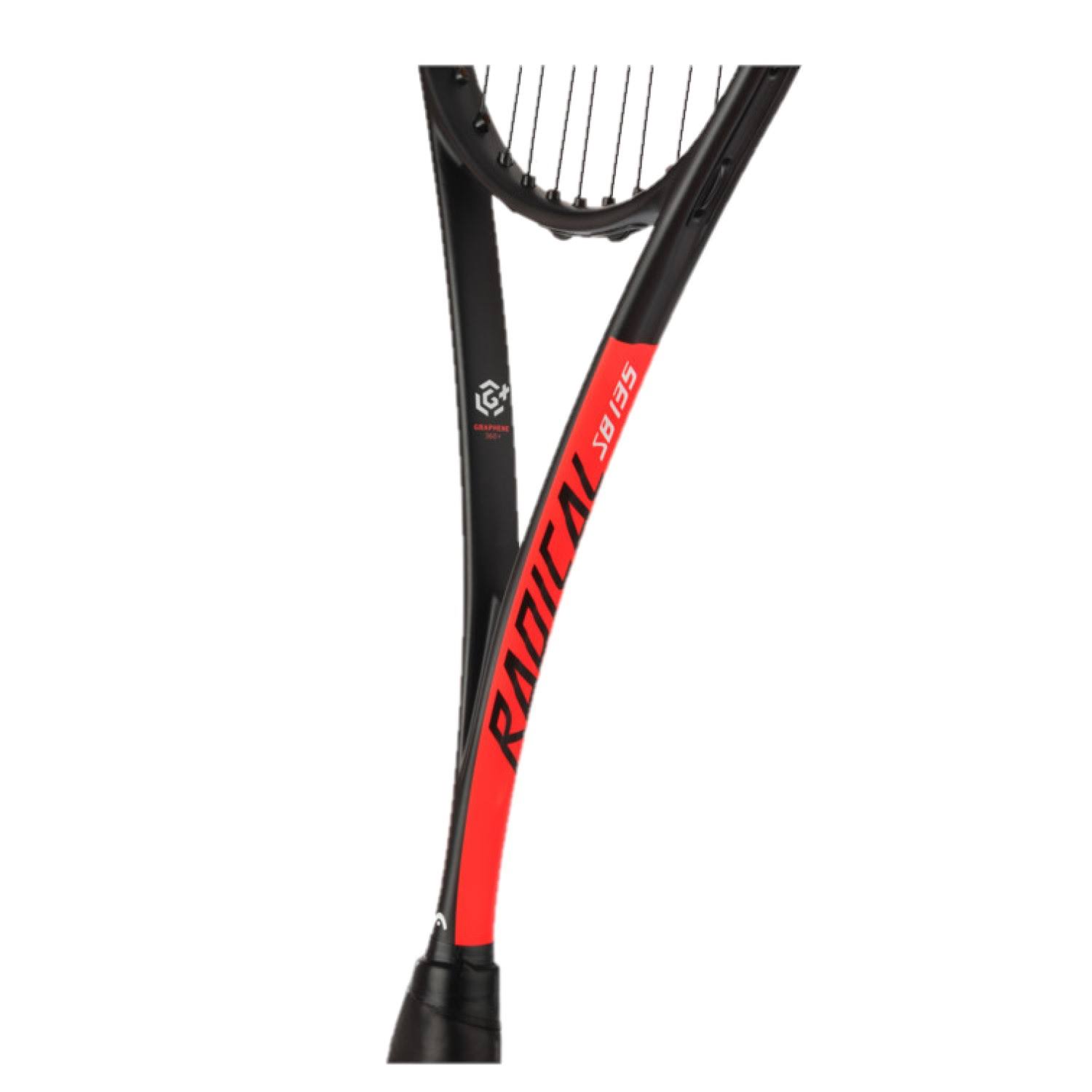 Head Graphene 360+ Radical 135 SB Squash Racquets
