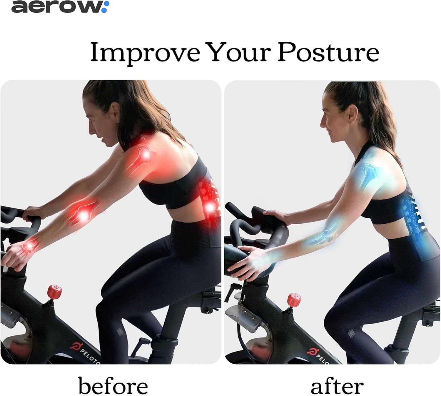 Aerow ComfortGrip Handlebar Extender for Peloton Bike & Bike+ Plus - Peloton Accessories