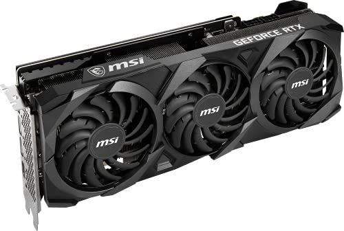 MSI Gaming GeForce RTX 3080 Ti Gaming X Trio 12G Computer Gaming Graphics Card 12GB GDRR6X 320-Bit HDMI/DP Nvlink Torx Fan 3 Ampere Architecture OC, NVIDIA GPU Video Cards for Gaming PC (Renewed)
