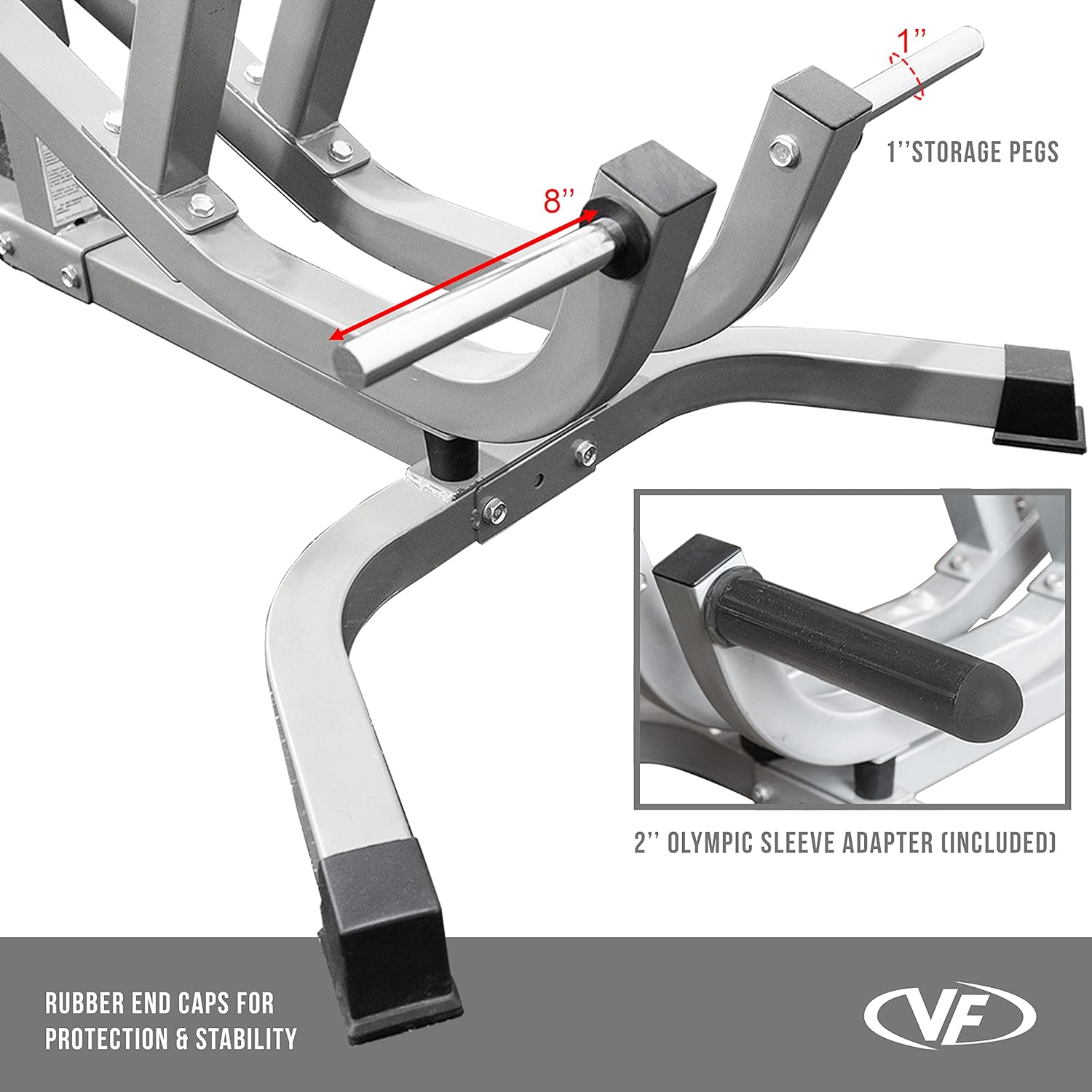Valor Fitness Seated Row Machine - Back Chest Workout - Plate Loaded- Independent Converging Arms - Multi Grip Positions - Rotating Handles- includes 2" Plate Adapters - Home Gym Max 400 lbs