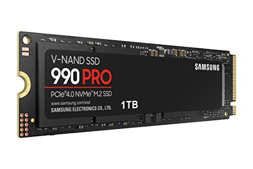 Samsung 990 PRO SSD NVMe M.2 PCIe Gen4, M.2 2280 Internal Solid State Hard Drive, Seq. Read Speeds Up to 7,450 MB/s for High End Computing, Gaming, and Heavy Duty Workstations, MZ-V9P2T0B/AM