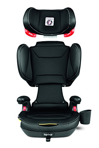 Peg Perego Viaggio Shuttle Plus 120 - Booster Car Seat - for Children from 40 to 120 lbs - Made in Italy - Licorice (Black)