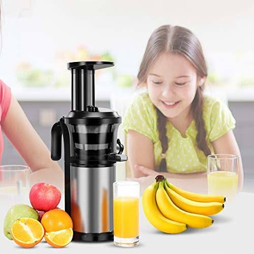 Juicer Slow Juicers Machine Portable Vertical Cold Press Juicer with