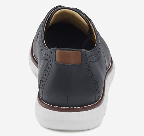 Johnston & Murphy Men's Holden Plain Toe Classic Dress Shoe | Genuine Leather | Lightweight Athletic Construction