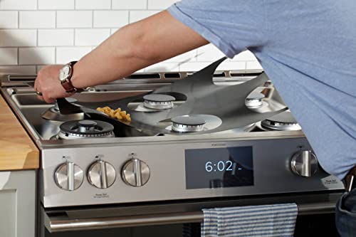 StoveGuard USA-Made, Custom Designed Precision Cut Stove Cover for Gas Stove Top, Premium 6x Thicker Heavy-Duty Whirlpool Gas Range, Mod# WCG97US0DS