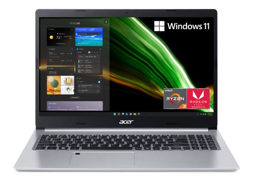 Acer Aspire Go 15 AI Ready Laptop | 15.6" FHD (1920 x 1080) IPS Display | AMD Ryzen 3 7320U | AMD Radeon 610M Graphics | 8GB LPDDR5 | 256GB PCIe Gen4 SSD | Wi-Fi 6 | Windows 11 Home | AG15-21P-R0RR