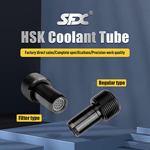 HSK Coolant Tube Pipe with Filter