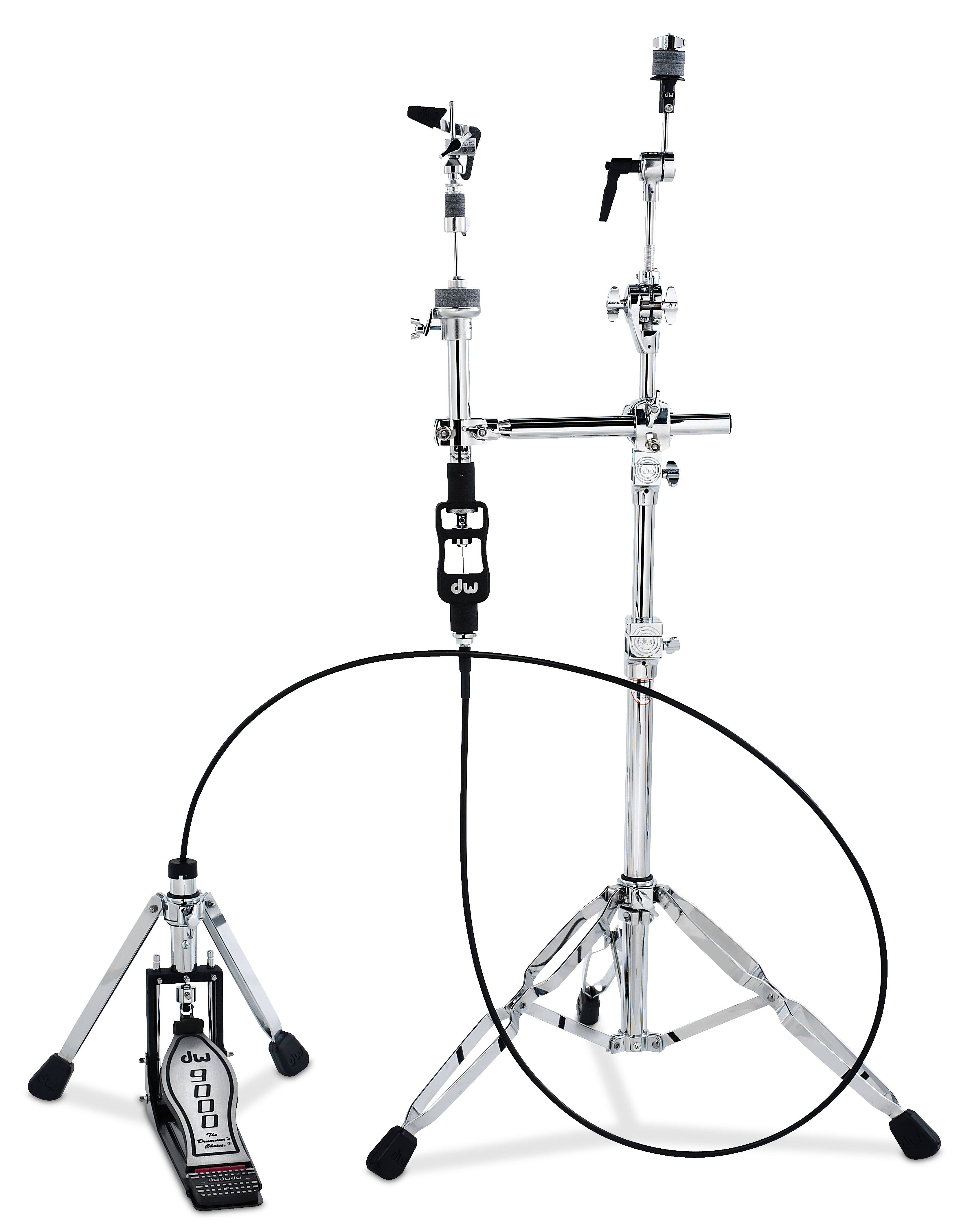 DW DWCP9502LB8 9000 Series 8& Remote Hi-Hat Stand