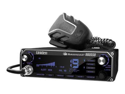 Uniden Bearcat 980 SSB 40-Channel CB Radio - 26.96-27.40/162.4-162.55 MHz - 7 NOAA Channels