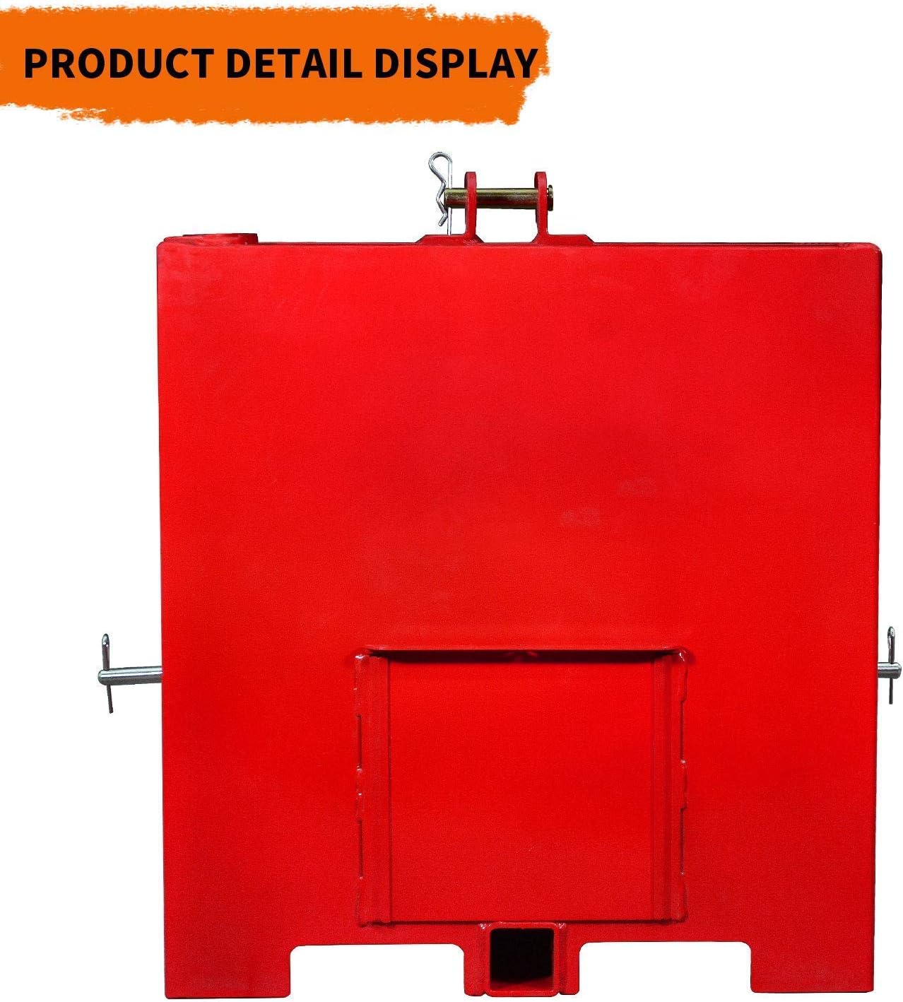 YINTATECH Ballast Box 3 Point Category 1 Tractor and Loader Hitches Attachment