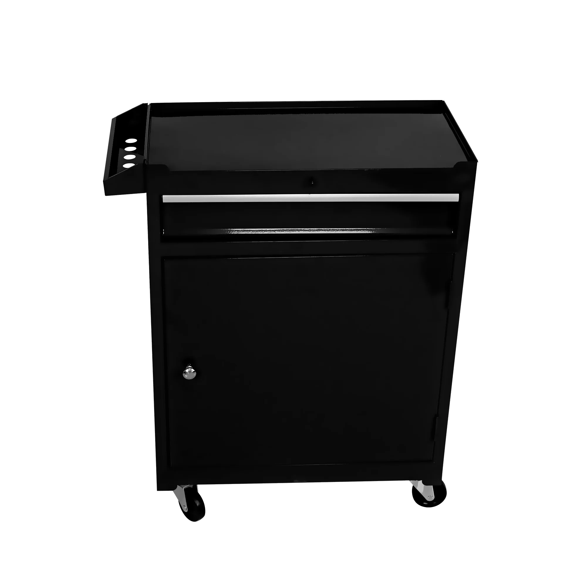 Rolling Tool Chest with Wheels and 8 Drawers, Detachable Large Toolbox Storage Cabinet with Lock,Locking Mechanic Tool Cart for Warehouse, Workshop,Garage,Blue