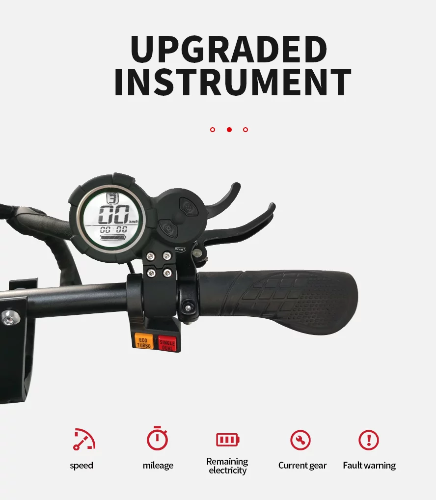 NEWWARE Electric Scooter with Seat, Dual Drive 5600W Motors, Up to 40 MPH & 40 Miles, 60V/27AH Battery, 11" Off-Road Vacuum Tire, Dual Braking System & Dual Chargers