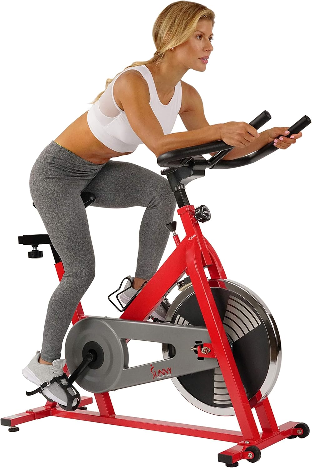 Sunny Health & Fitness Stationary Indoor Cycling Exercise Bike - SF-B1001/S
