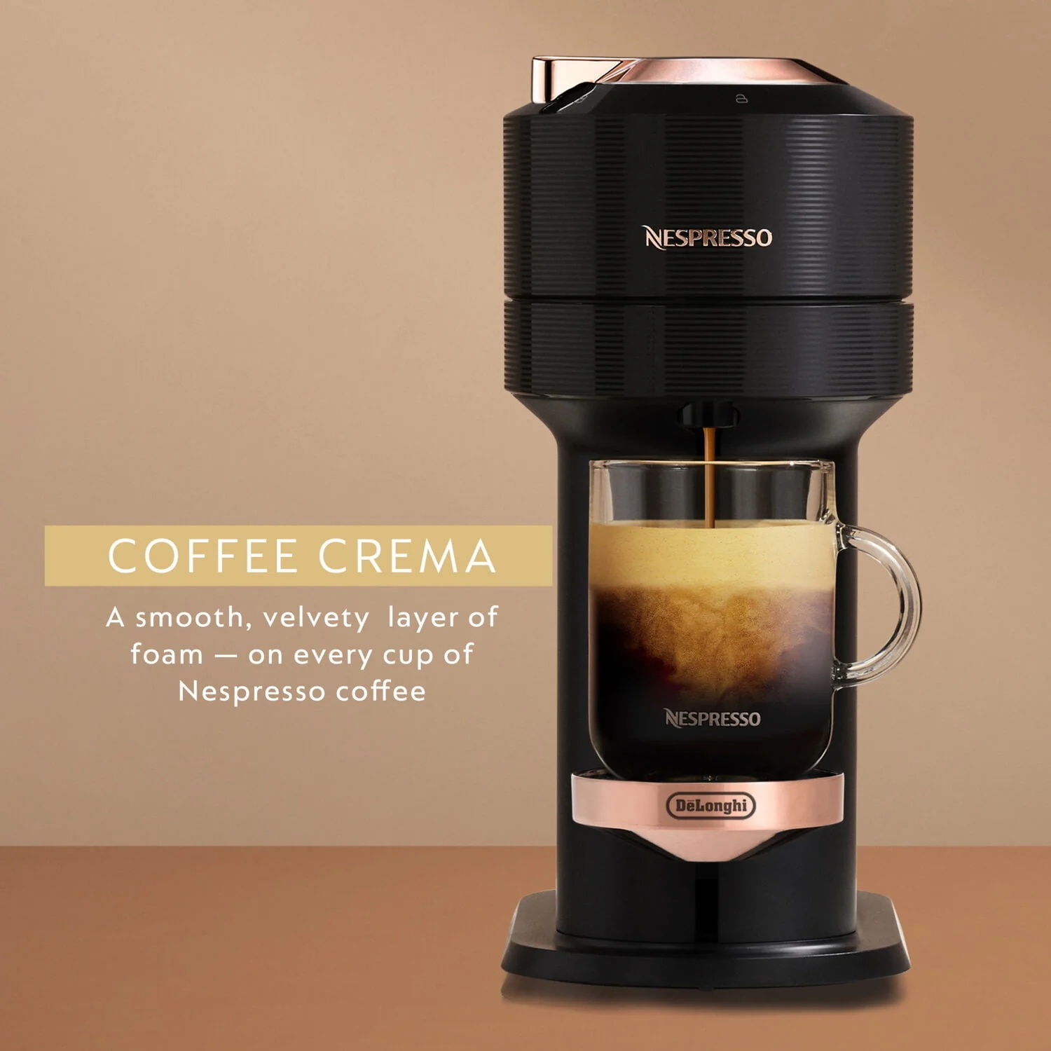 Nespresso Vertuo Next Coffee and Espresso Maker by DeLonghi, Dark Gray