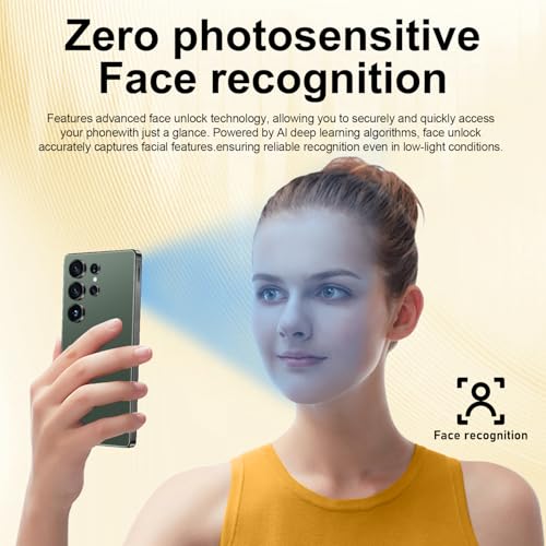 I25 Ultra Unlocked Android Phone 6.99" AMOLED 7000mAh Long-Lasting | Snapdragon 8 Gen3 | 8GB RAM+256GB | 68MP+108MP Pro Camera | Face Unlock + Stylus | Android 14 System (Blue)