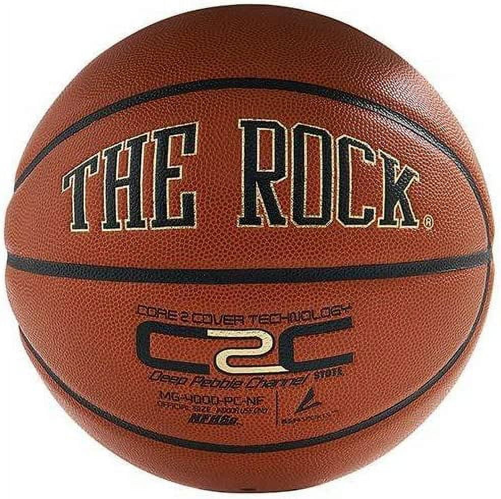 The Rock C2C Basketball Men's 29.5" Composite Leather (2 Pack) with NFHS Stamp