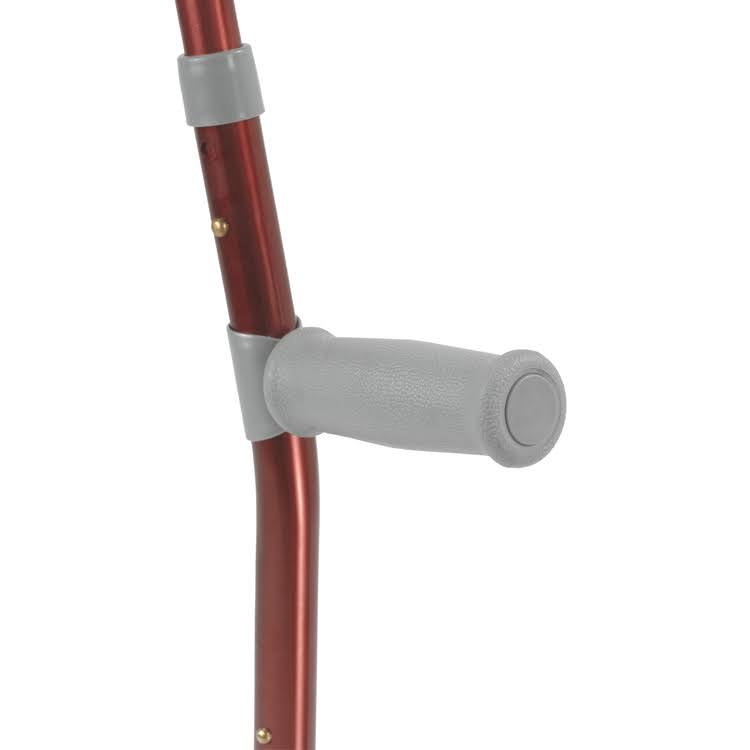 Drive Pediatric Forearm Crutches Small Castle Red Pair FC100-2GR