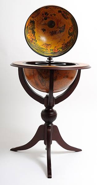 Globe Bar 17 3/4 Inches - 3 Legs