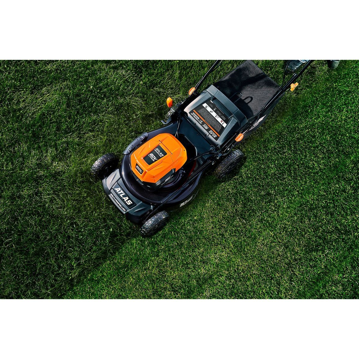 ATLAS 80V Brushless Cordless, 21 in. Self-Propelled Lawn Mower - Tool Only