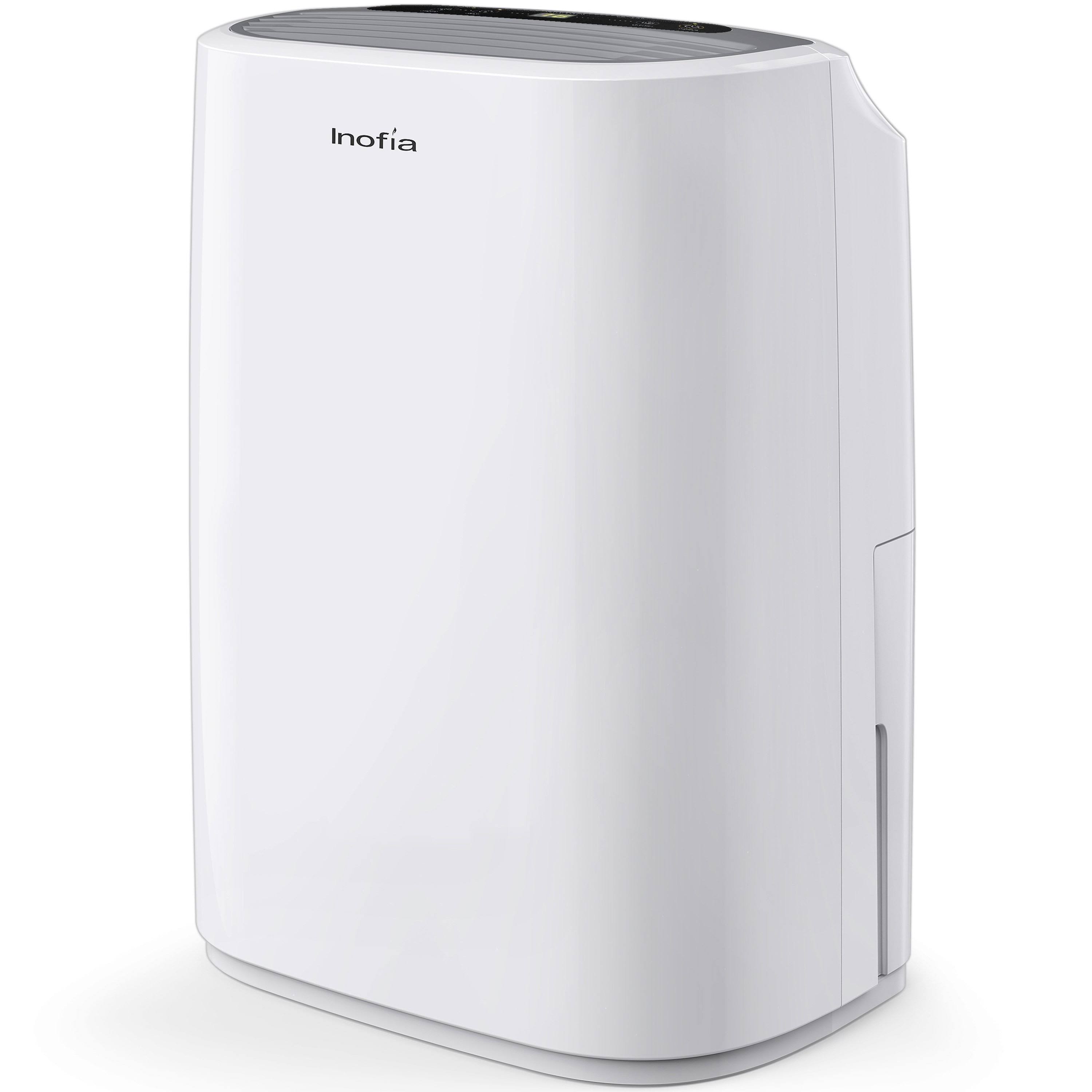 Inofia 30 Pints Dehumidifier Mid-Size Portable for Basements and Large