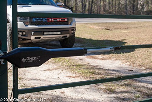 Ghost Controls Heavy-Duty Automatic Gate Opener Kit for Swing Gates with Long-Range Gate Opener Remote - Model TDS2