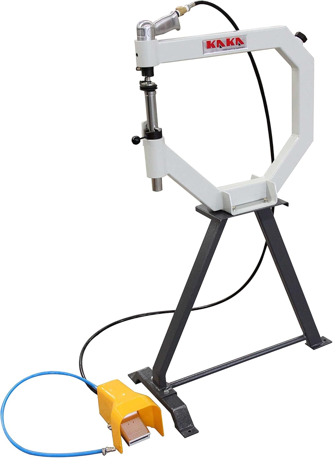 KAKA Industrial PPH-500 Pneumatic Planishing Hammer,19-Inch Throat With Steel Frame Stand