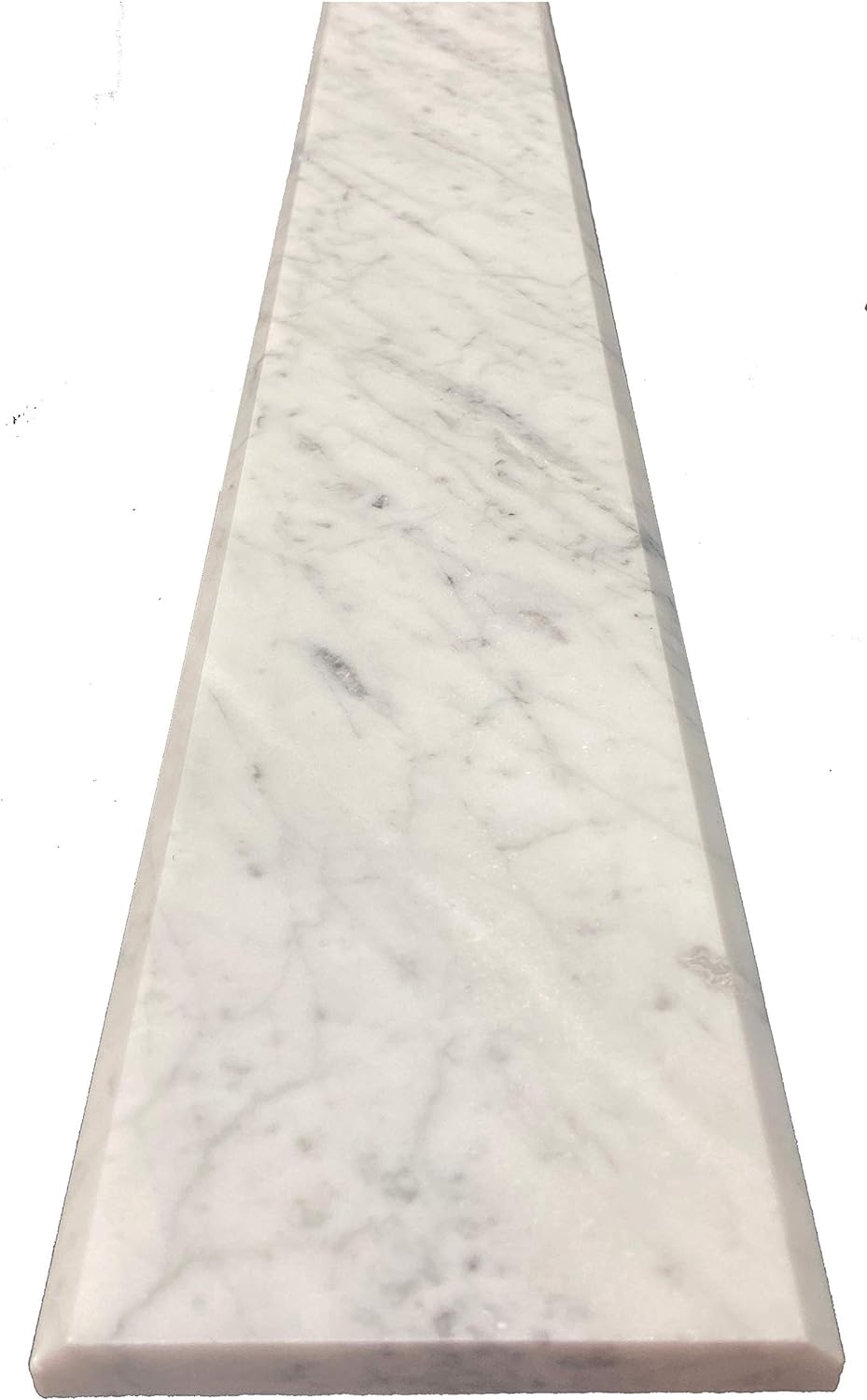 Carrara Marble Threshold (Marble Saddle) - Polished - (6 x 48)
