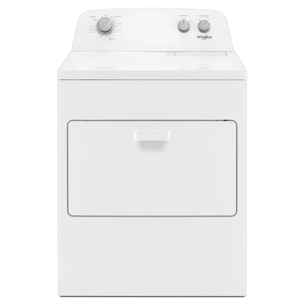Whirlpool Brand New WGD4850HW 7.0 Cu. ft. Auto Dry Gas Dryer - White, Dimensions -Height 43, Width 29.