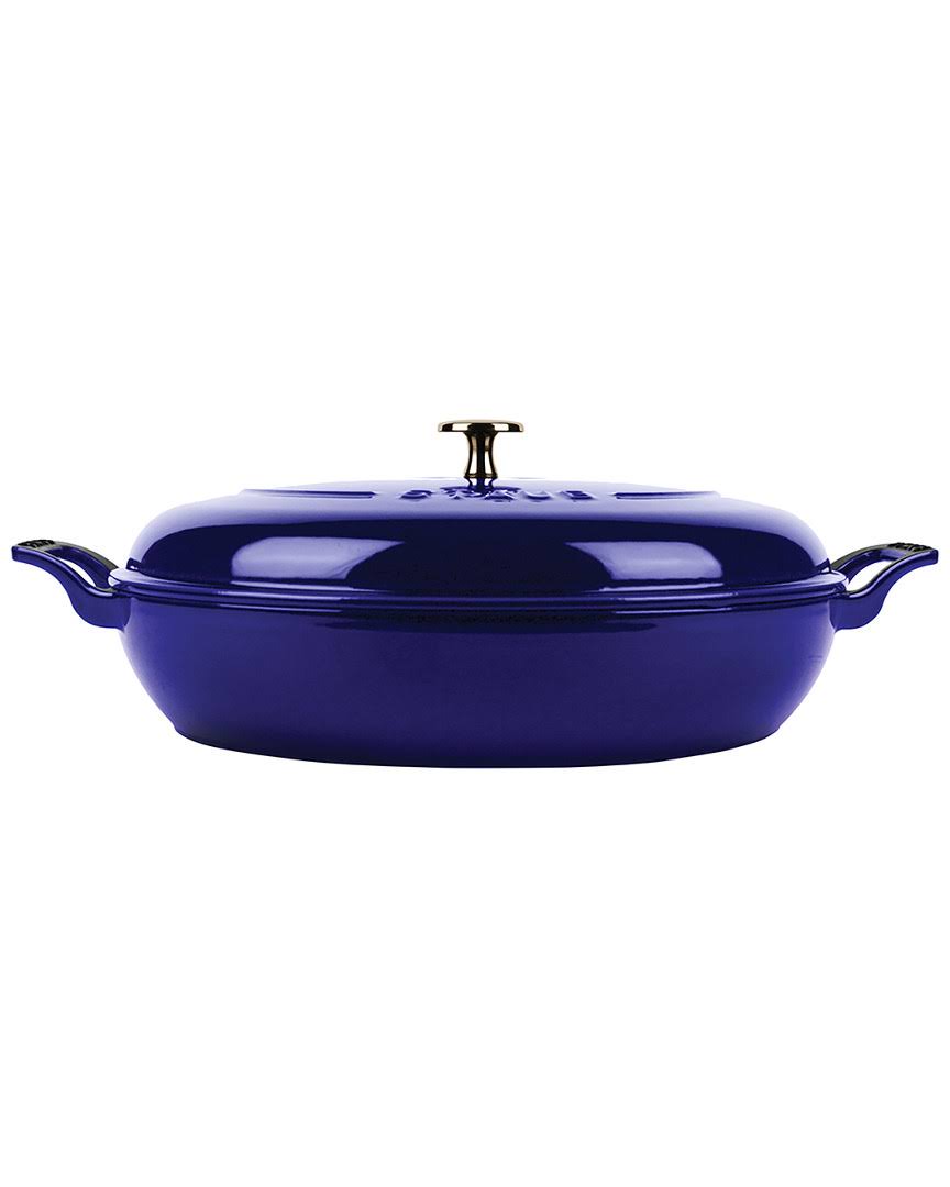 Staub - Cast Iron 3.5-qt Braiser - Dark Blue