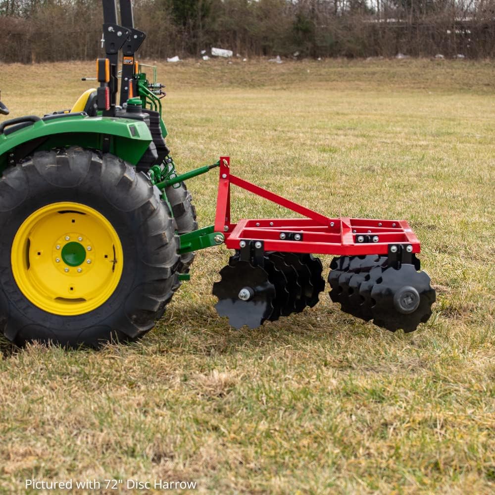 Titan Attachments Notched Disc Harrow 5 ft. 3 Point Category 1