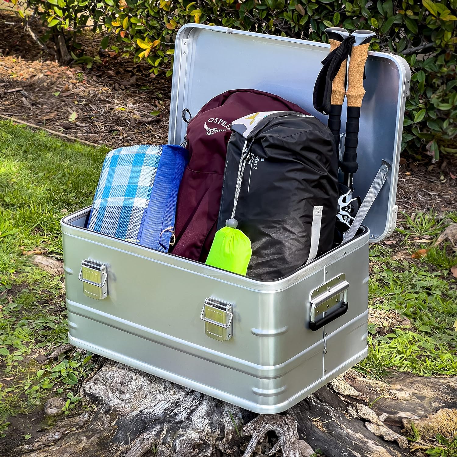 Eylar Equipment and Gear Overland Crossover Aluminum Storage Trunk Gear Case