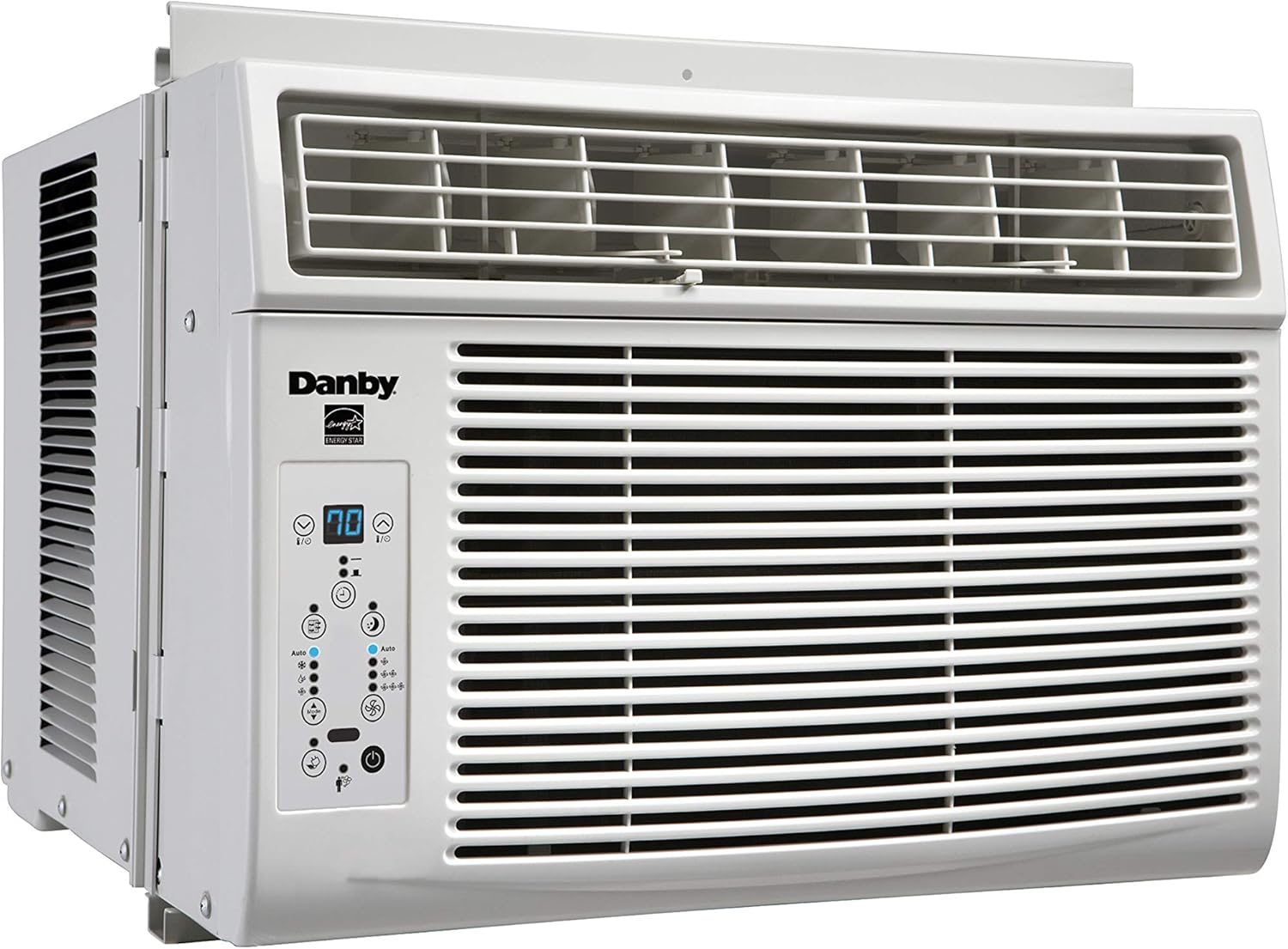 Danby DAC060EB1WDB 6,000 BTU Energy Star Window Air Conditioner, Programmable Timer, LED Display and Remote Control, Ideal for Rooms Up to 250 Square Feet