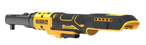 DEWALT 20V MAX XR Cordless Ratchet, 3/8" and 1/2" Sealed Head Ratchet, Bare Tool Only (DCF510B)